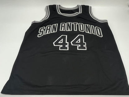 George Gervin Signed Custom Jersey (Beckett)