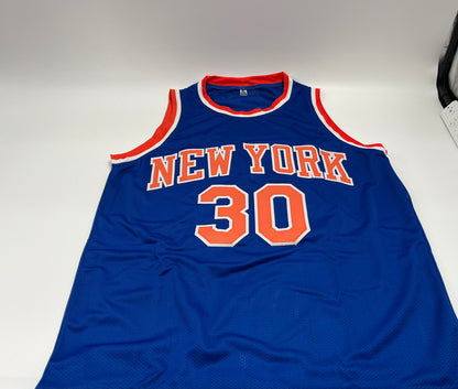 Bernard King Signed Custom Jersey Inscribed &quot;HOF 2013&quot; (Beckett)