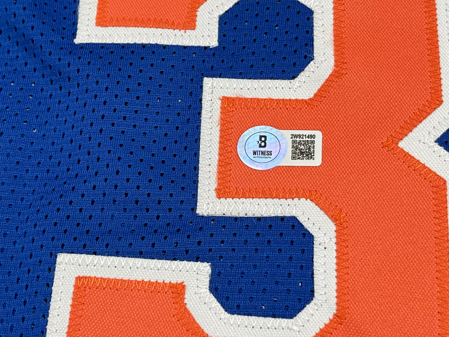Bernard King Signed Custom Jersey Inscribed &quot;HOF 2013&quot; (Beckett)