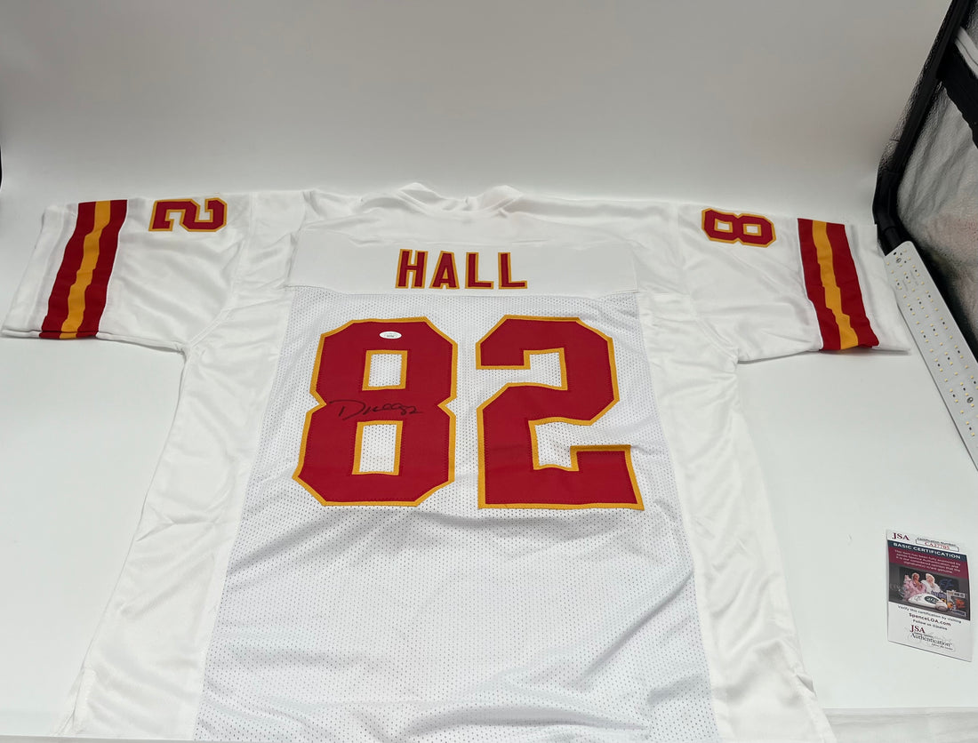 Dante Hall Signed Custom Jersey (JSA)