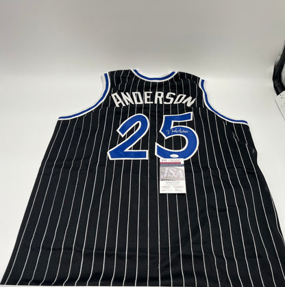 Nick Anderson Signed Custom Jersey (JSA)