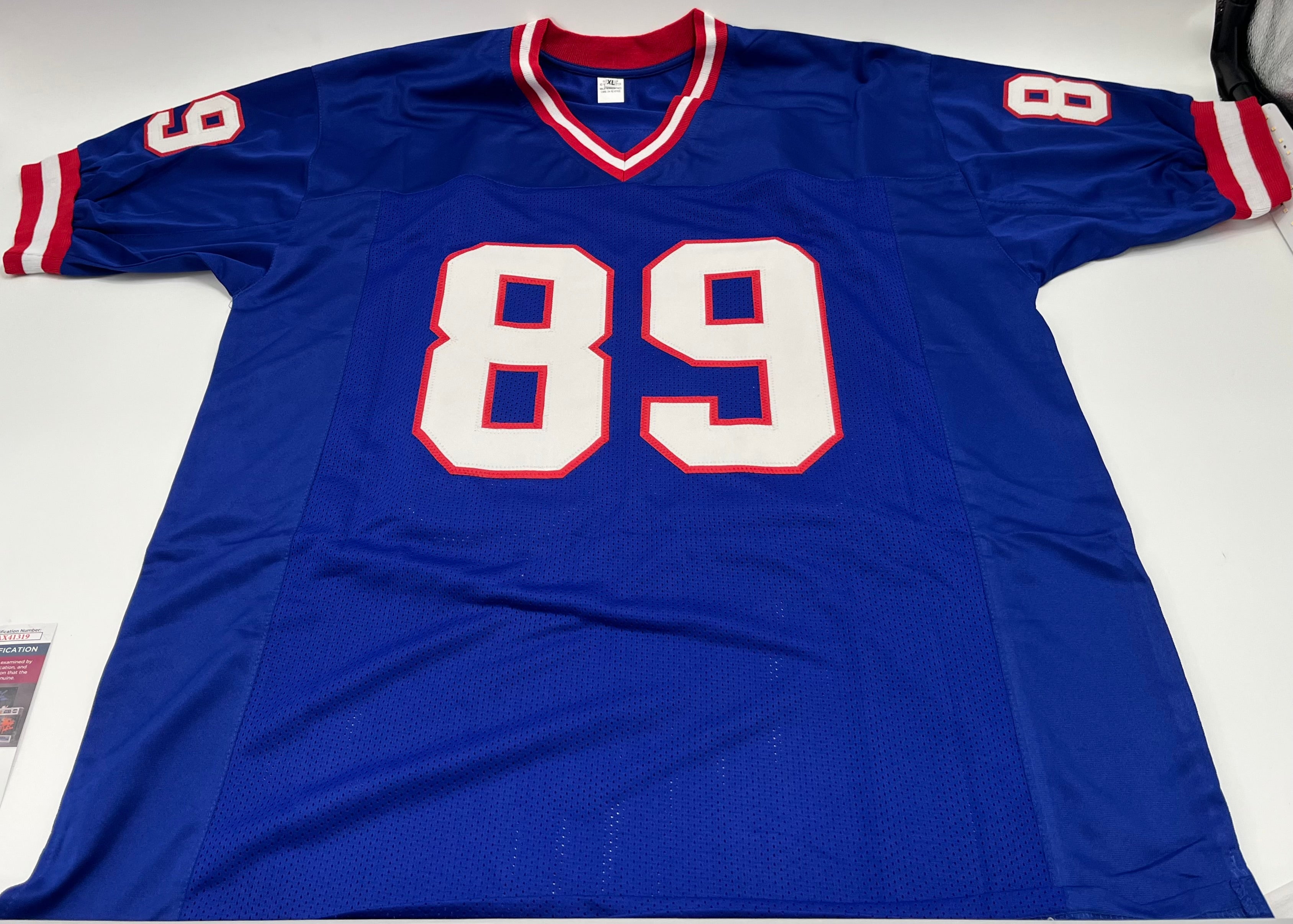 Mark Bavaro Signed Custom Jersey (JSA)