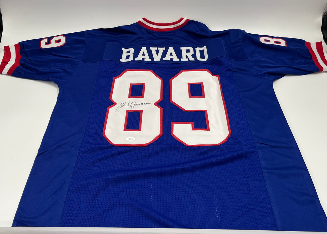 Mark Bavaro Signed Custom Jersey (JSA)