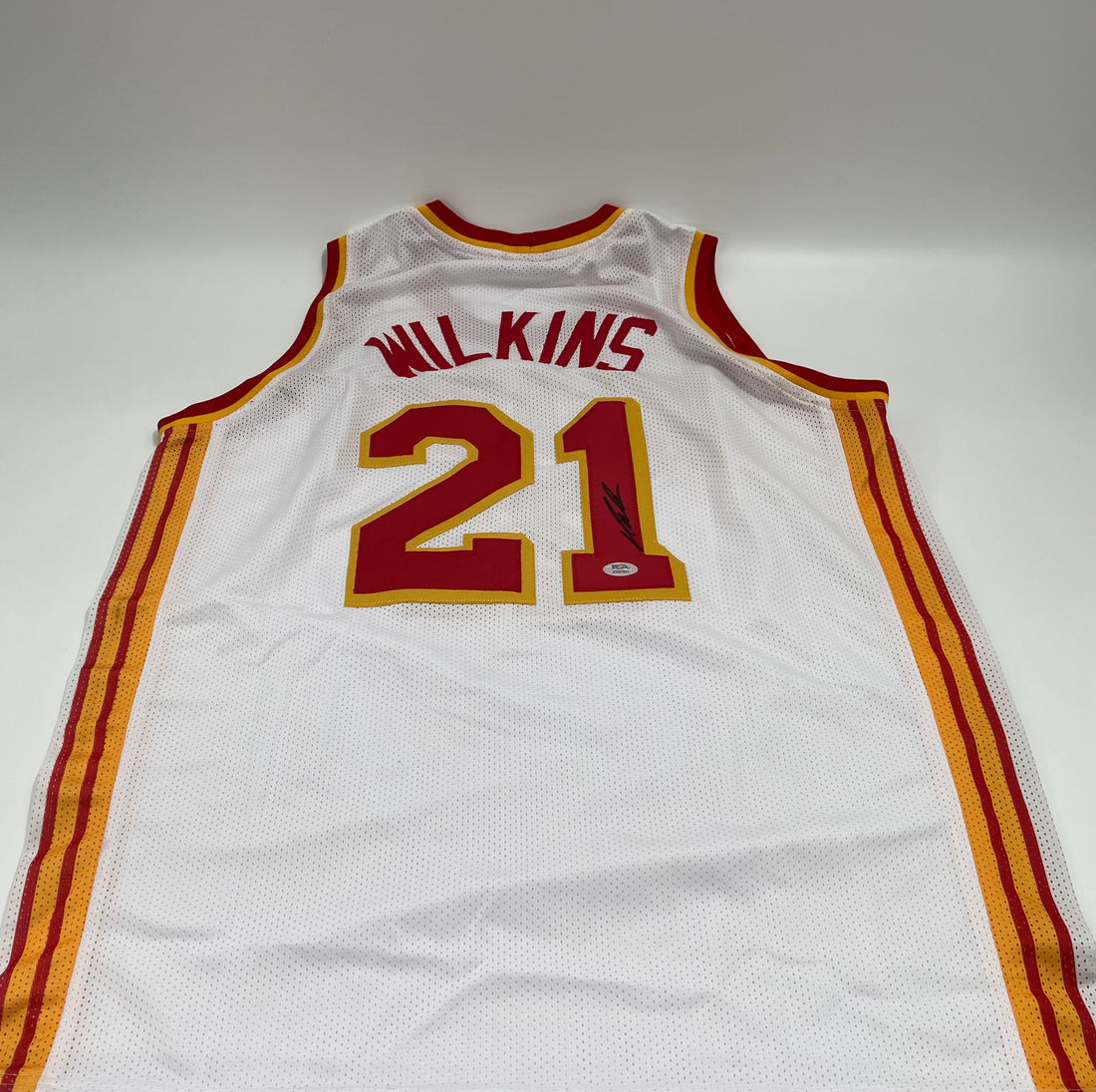 Dominique Wilkins Signed Custom Jersey (PSA)