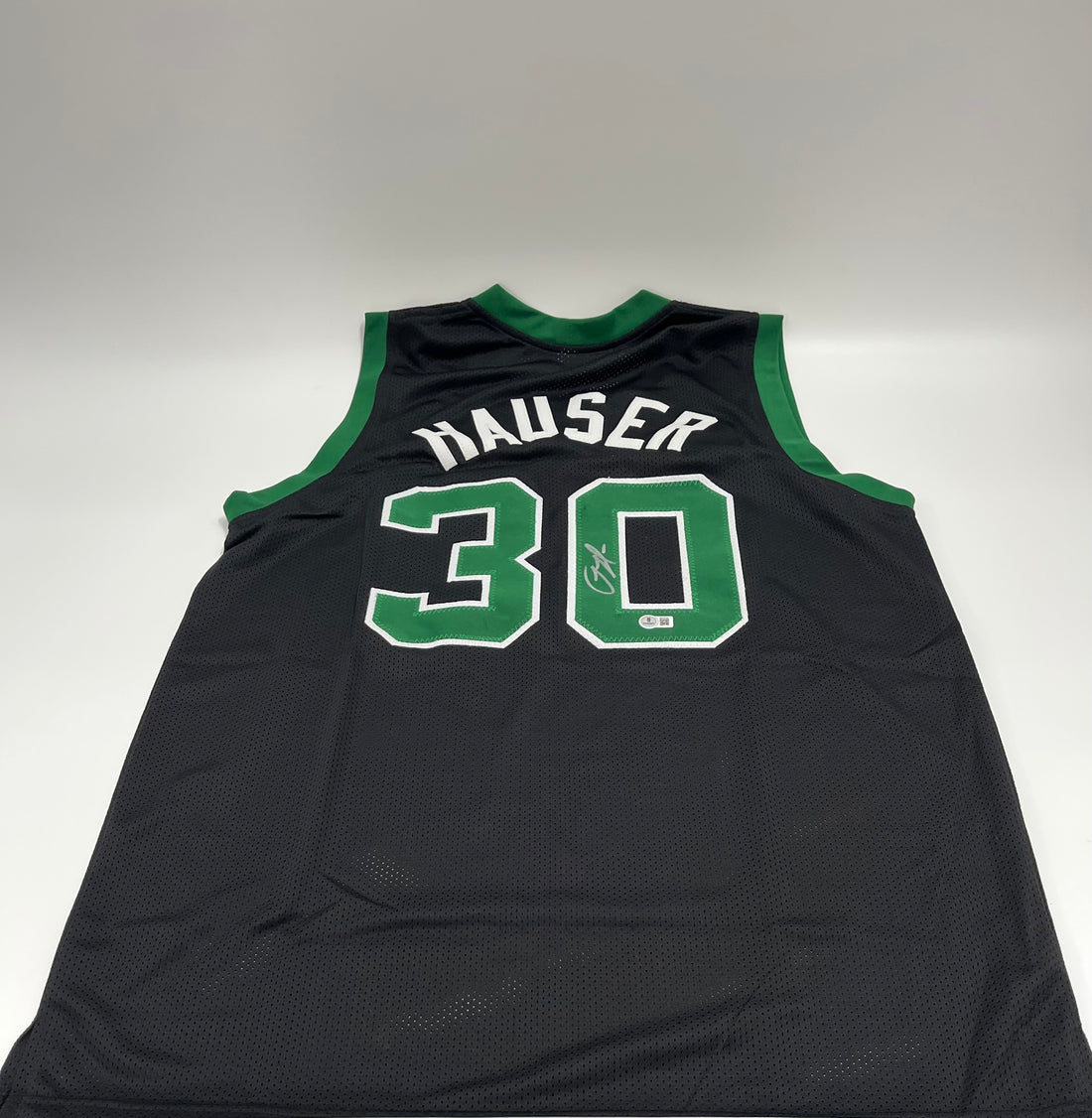 Sam Hauser Signed Custom Jersey (Beckett)