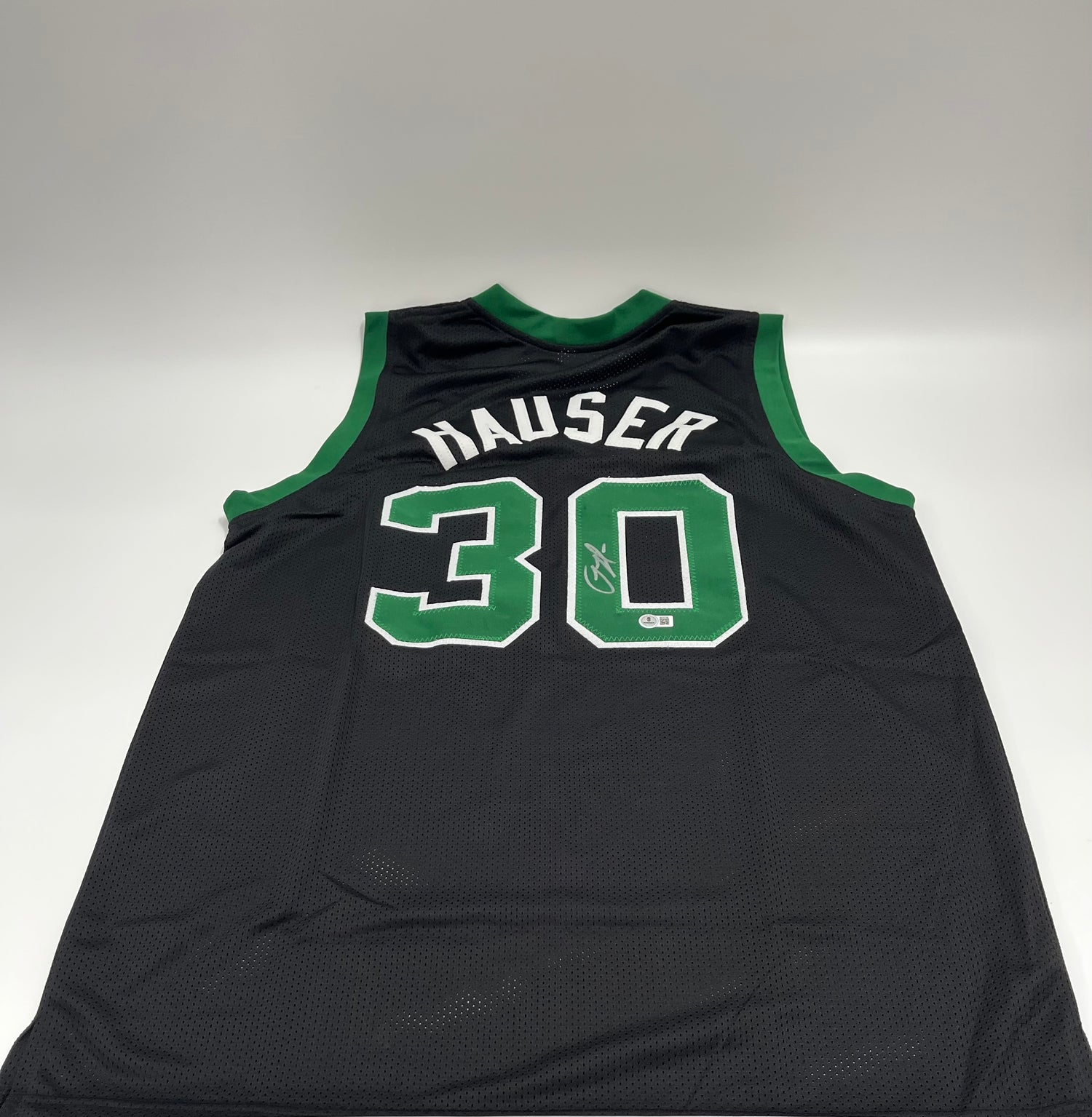Sam Hauser Signed Custom Jersey (Beckett)