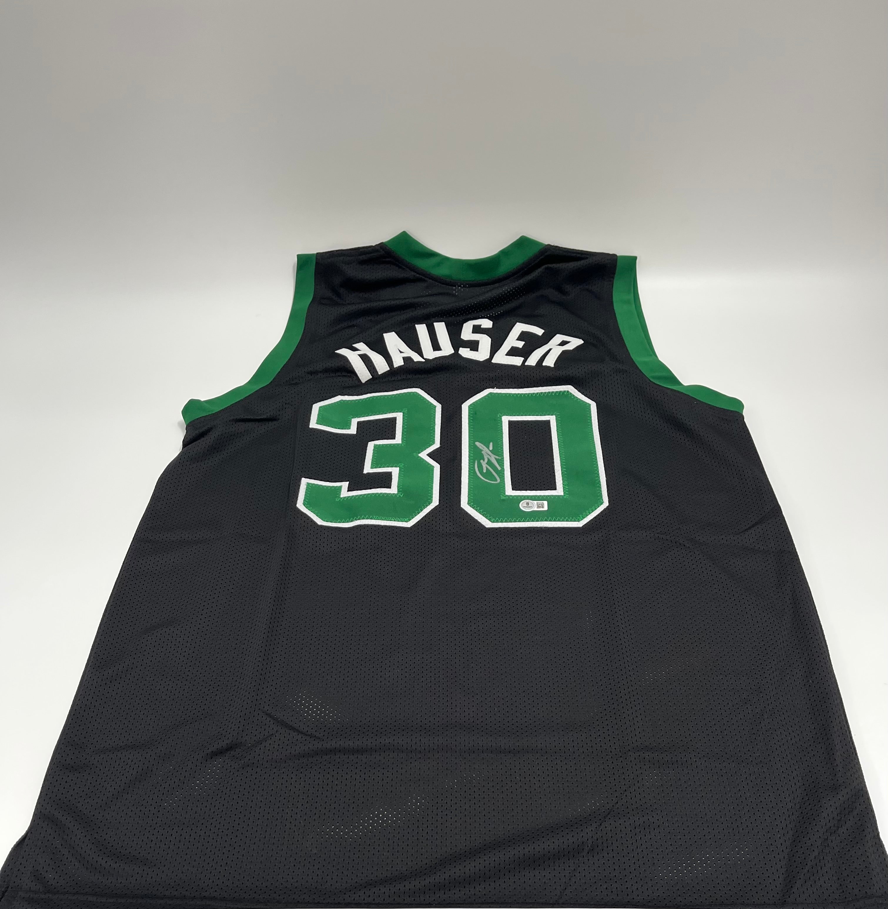 Sam Hauser Signed Custom Jersey (Beckett)