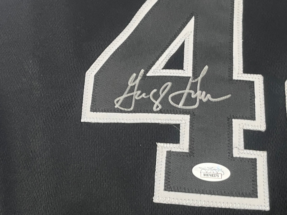 George Gervin Signed Custom Jersey (JSA)