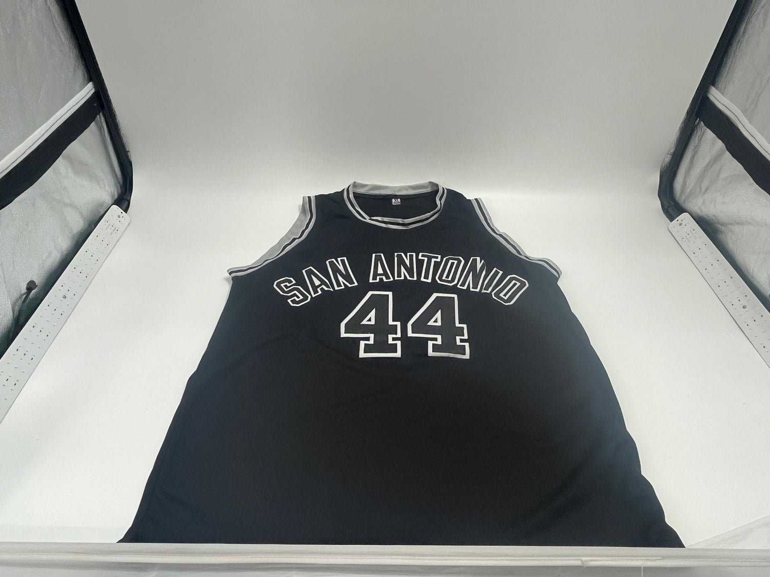 George Gervin Signed Custom Jersey (JSA)