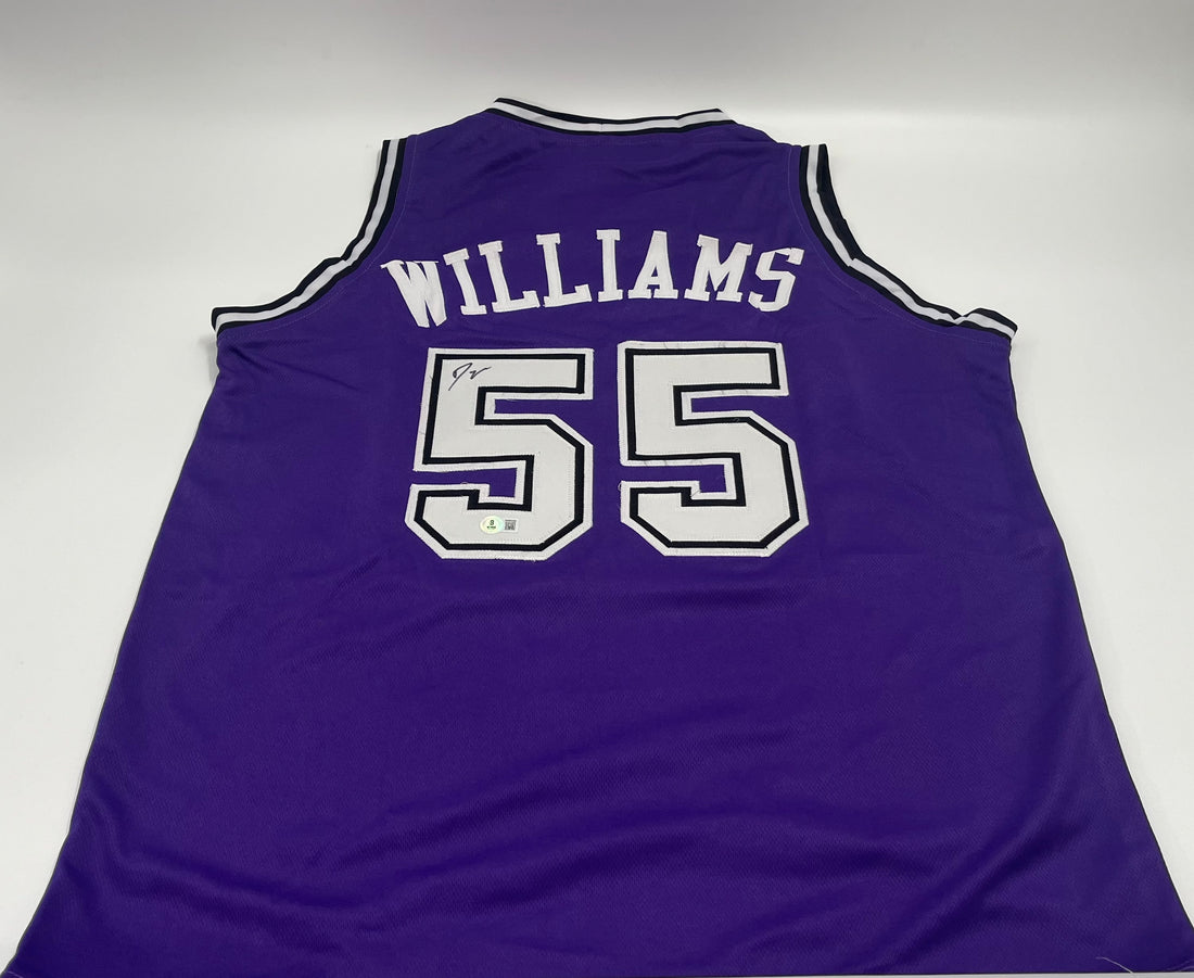 Jason Williams Signed Custom Jersey (Beckett)