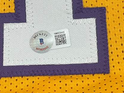 Glen Rice Signed Custom Jersey Inscribed &quot;2000 Champs&quot; (Beckett)