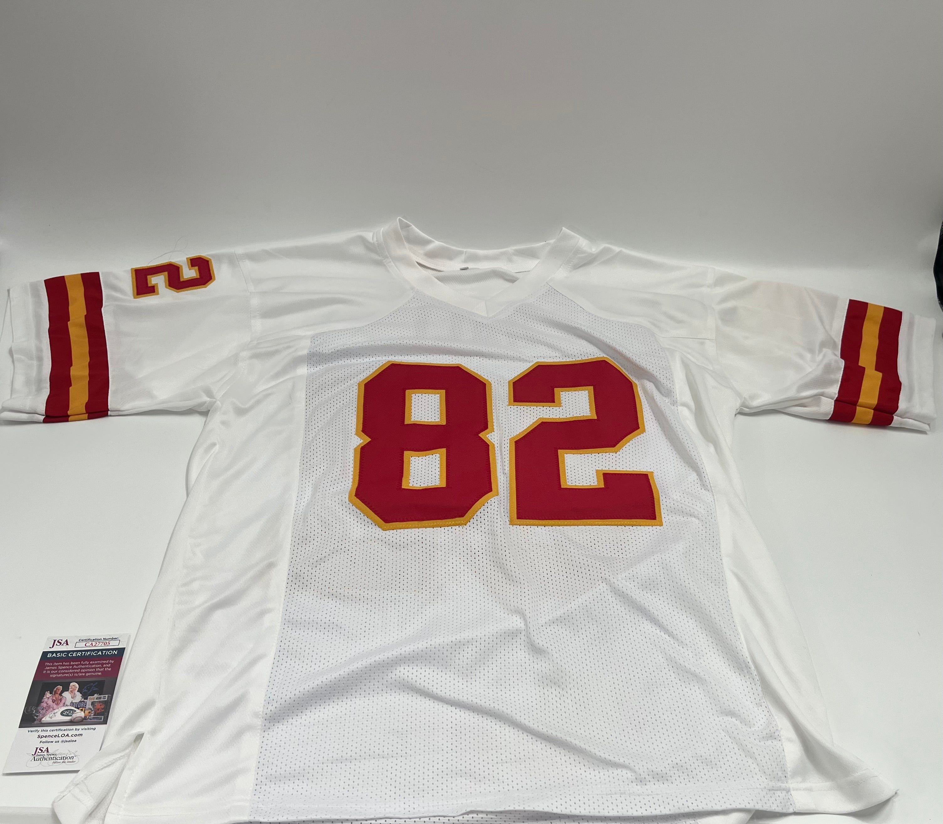 Dante Hall Signed Custom Jersey (JSA)