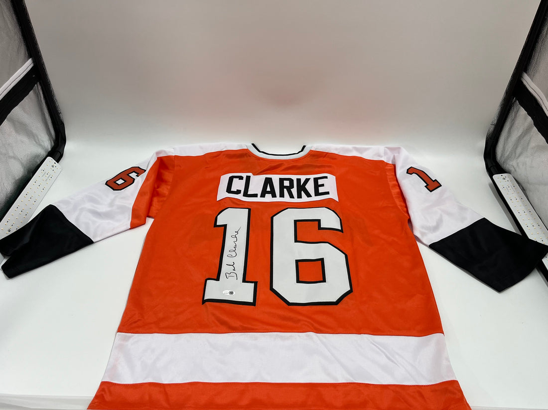 Bobby Clarke Signed Custom Jersey (JSA)