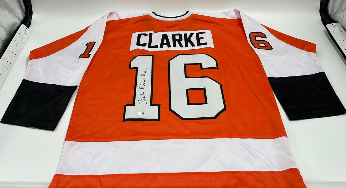 Bobby Clarke Signed Custom Jersey (JSA)