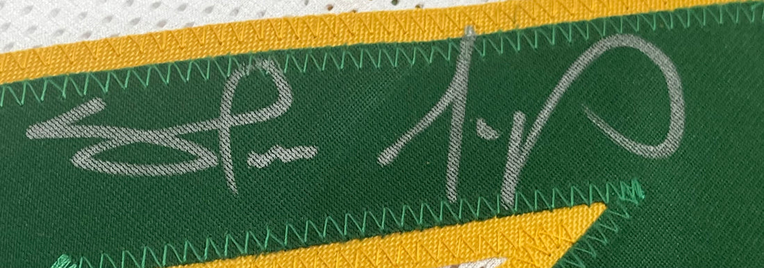 Shawn Kemp Signed Jersey Inscribed &quot;Reign Man&quot; (Beckett)