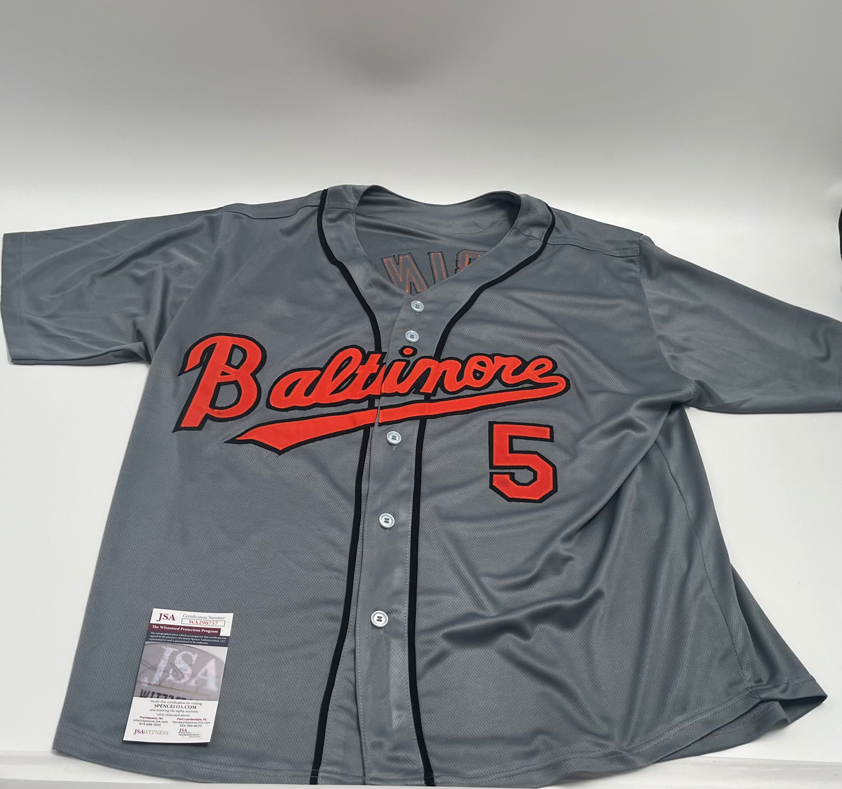 Brooks Robinson Signed Jersey Inscribed &quot;HOF 1983&quot; (JSA)