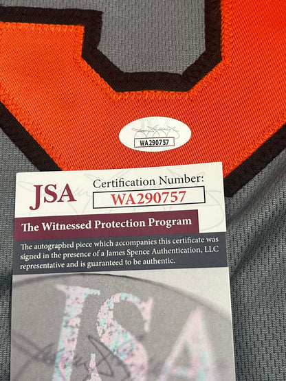 Brooks Robinson Signed Jersey Inscribed &quot;HOF 1983&quot; (JSA)