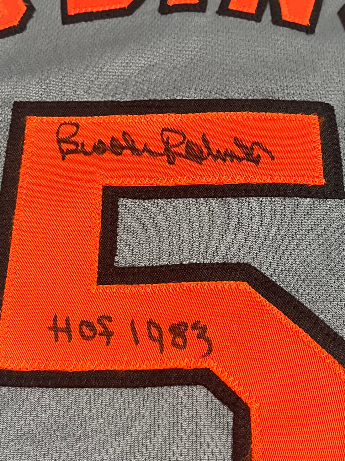 Brooks Robinson Signed Jersey Inscribed &quot;HOF 1983&quot; (JSA)
