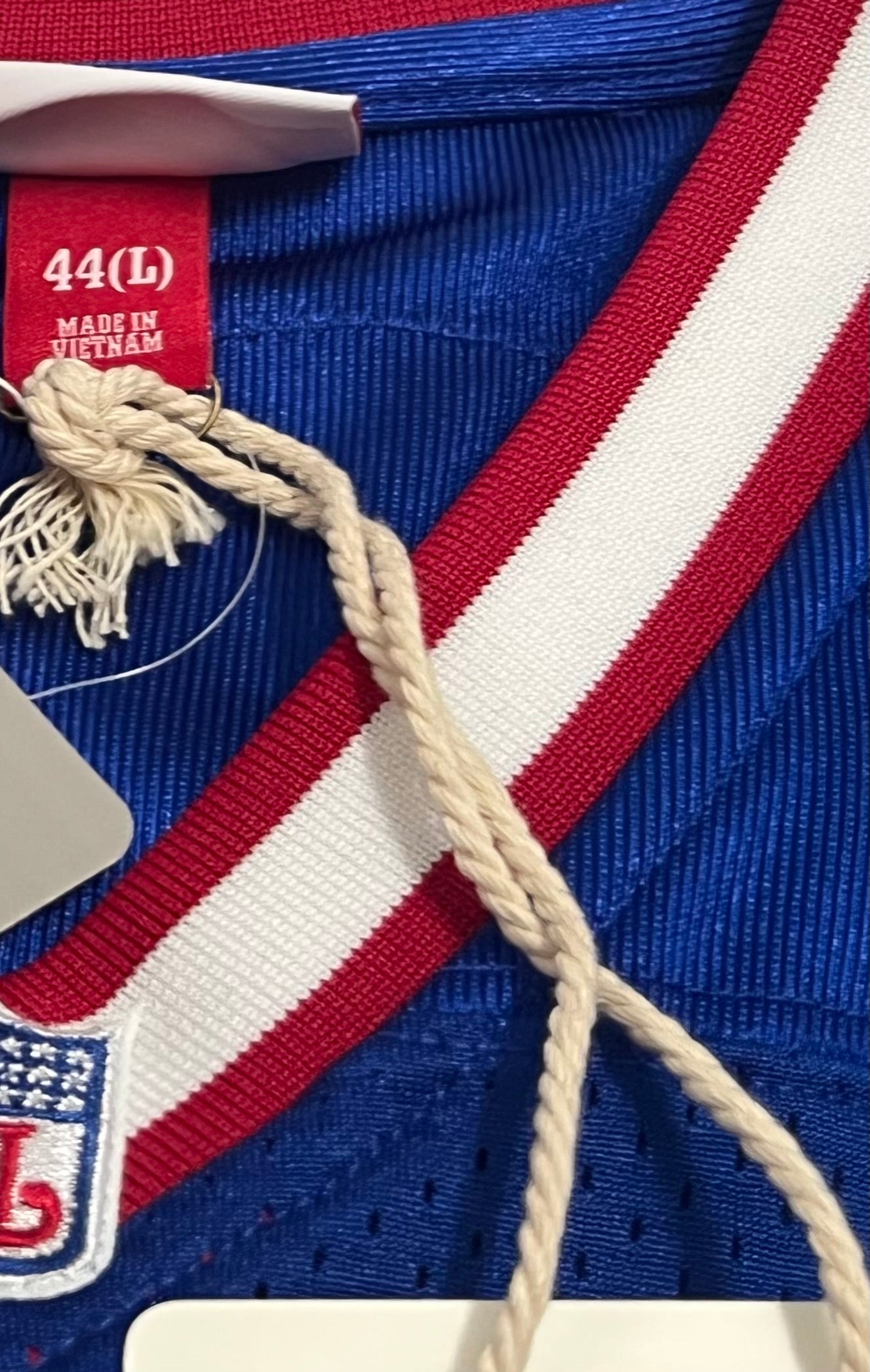 Jim Kelly Signed Bills Mitchell &amp; Ness Jersey (Fanatics)