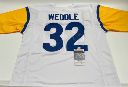 Eric Weddle Signed Custom Jersey (JSA)