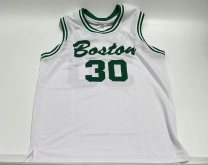 Sam Hauser Signed Custom Jersey (Beckett)