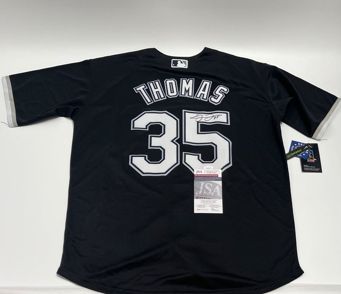 Frank Thomas Signed White Sox Nike Authentic Jersey (JSA)