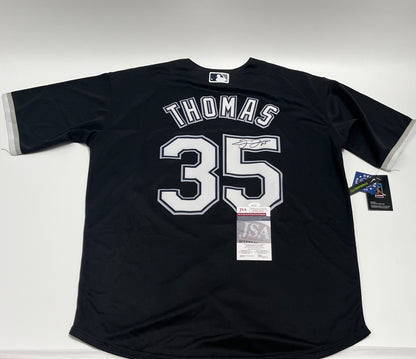 Frank Thomas Signed White Sox Nike Authentic Jersey (JSA)