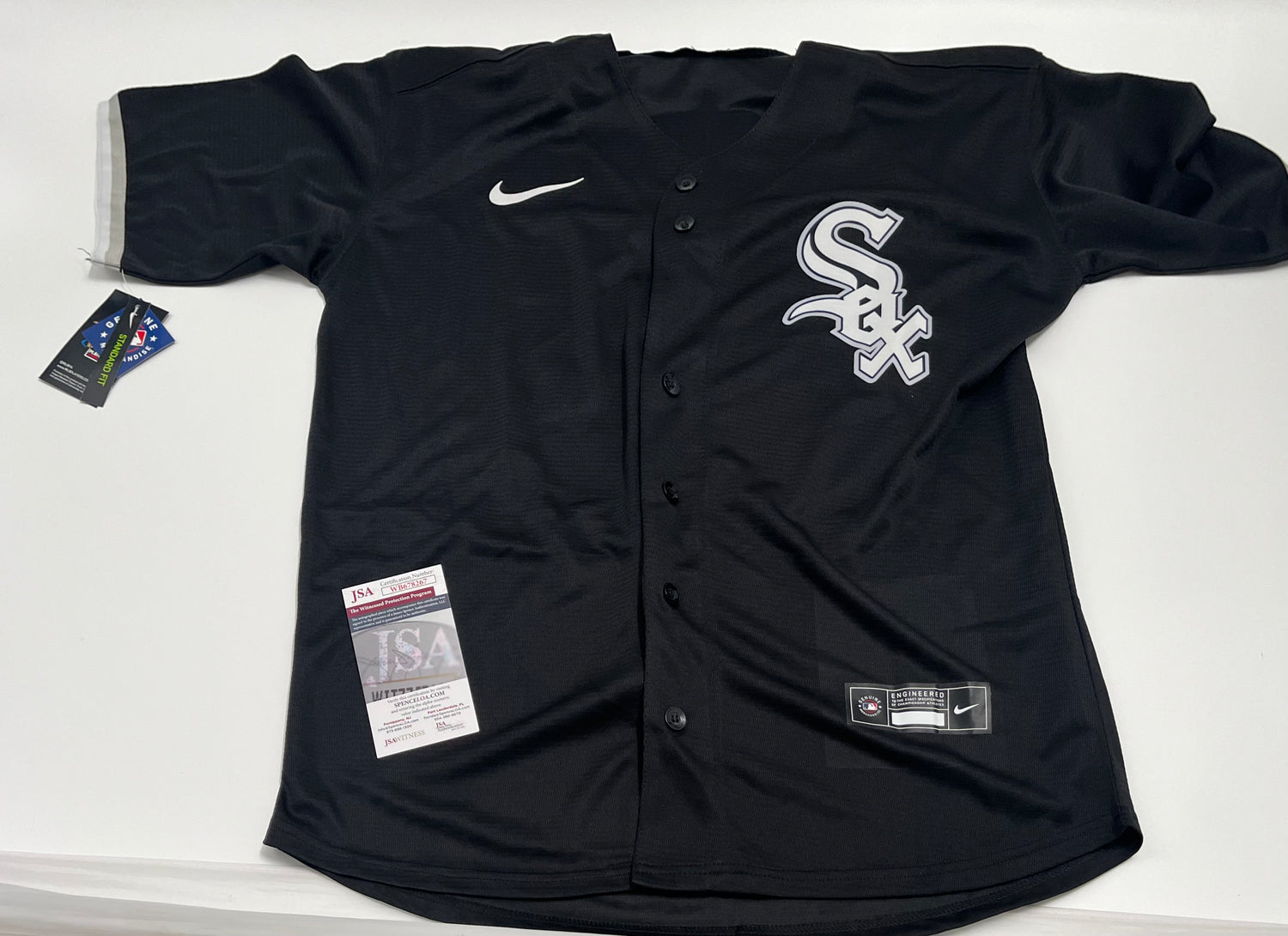 Frank Thomas Signed White Sox Nike Authentic Jersey (JSA)