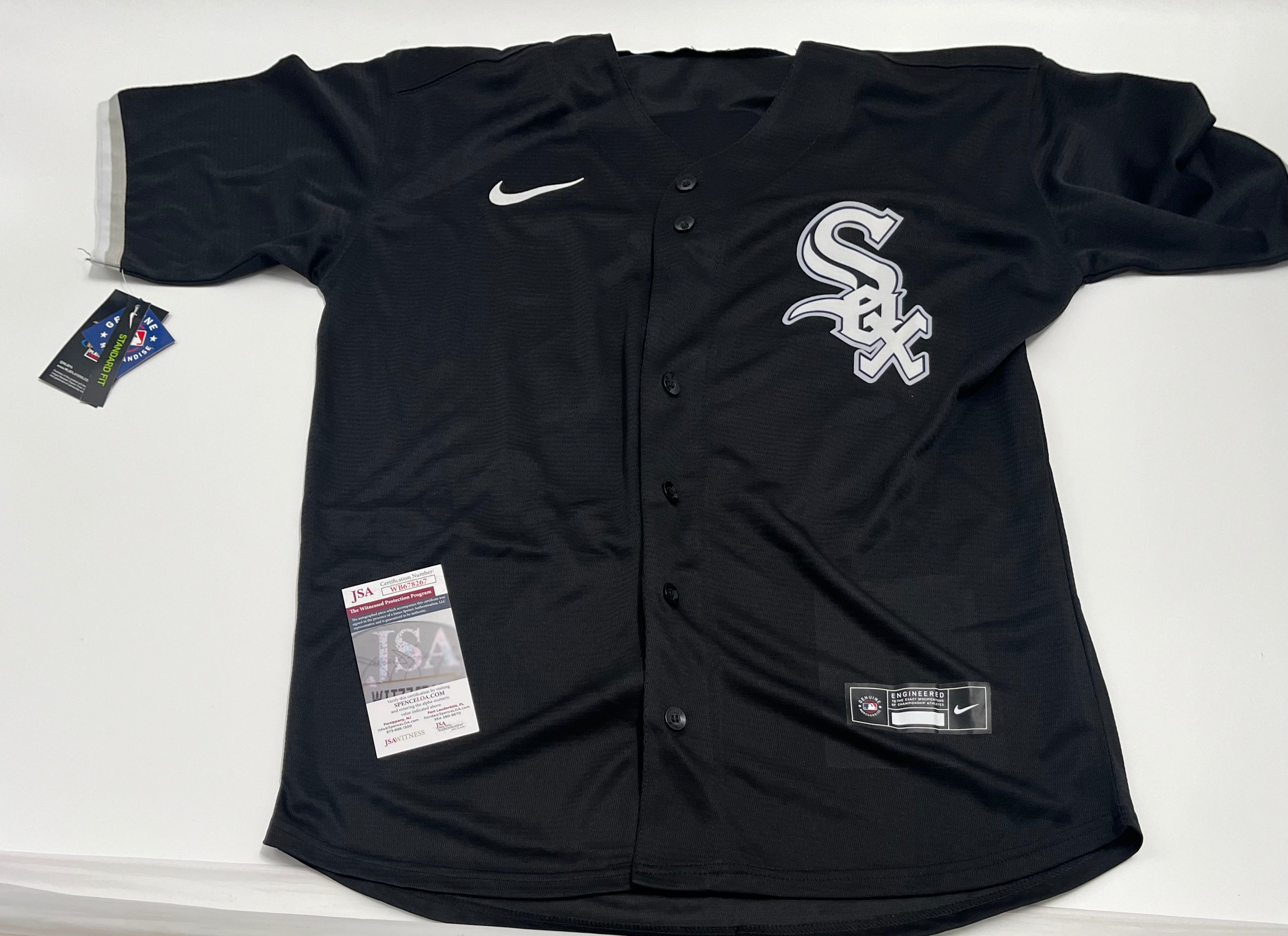 Frank Thomas Signed White Sox Nike Authentic Jersey (JSA)