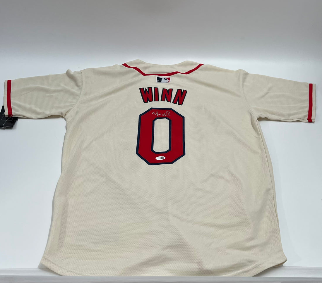 Masyn Winn Signed Cardinals Nike Authentic Jersey (JSA)
