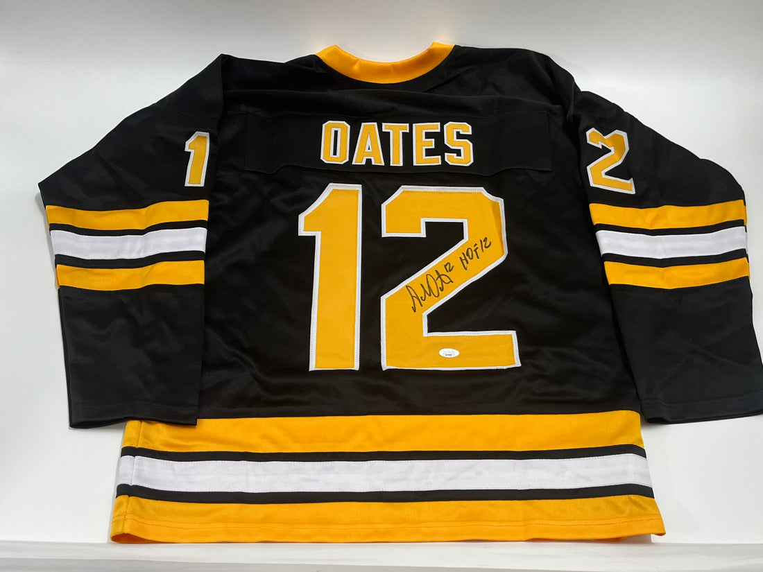 Adam Oates Signed Custom Jersey &quot;HOF 12&quot; (JSA)