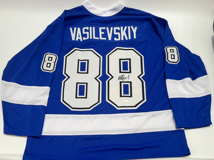 Andrei Vasilevskiy Signed Custom Jersey (JSA)