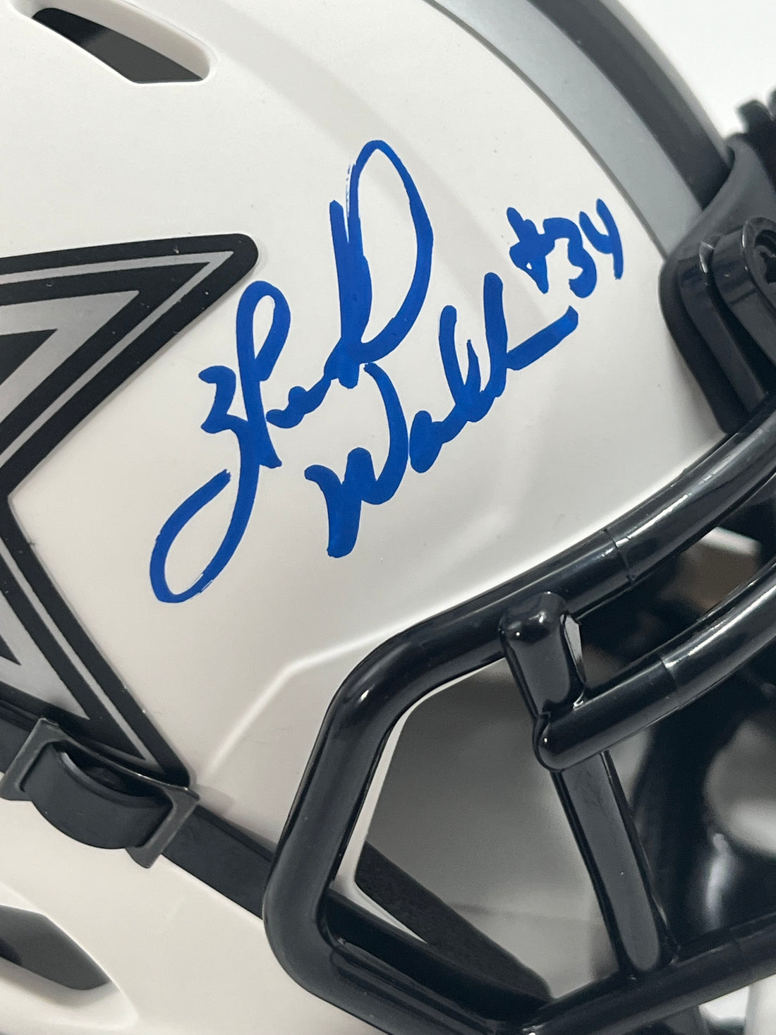 Herschel Walker Signed Cowboys Lunar Eclipse Alt Spd MH (Beckett)