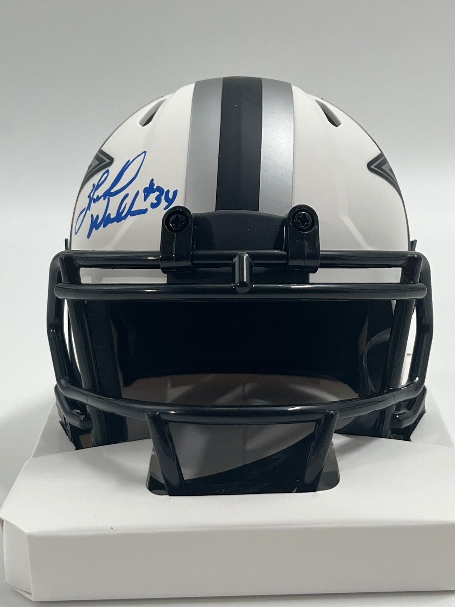 Herschel Walker Signed Cowboys Lunar Eclipse Alt Spd MH (Beckett)