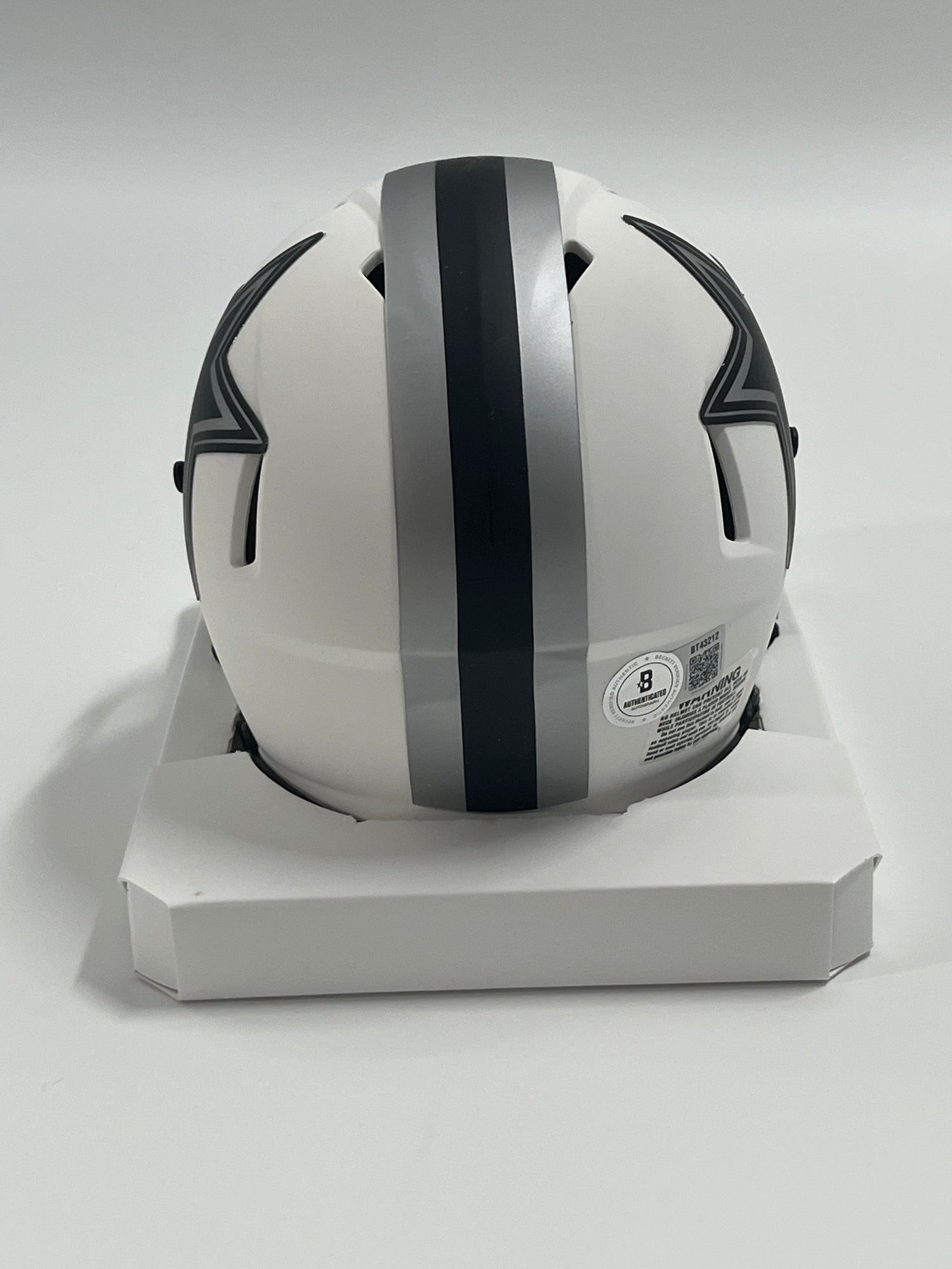 Herschel Walker Signed Cowboys Lunar Eclipse Alt Spd MH (Beckett)