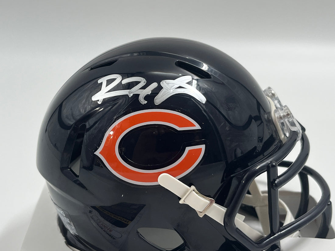 Devin Hester Signed Bears Speed Mini Helmet (JSA)