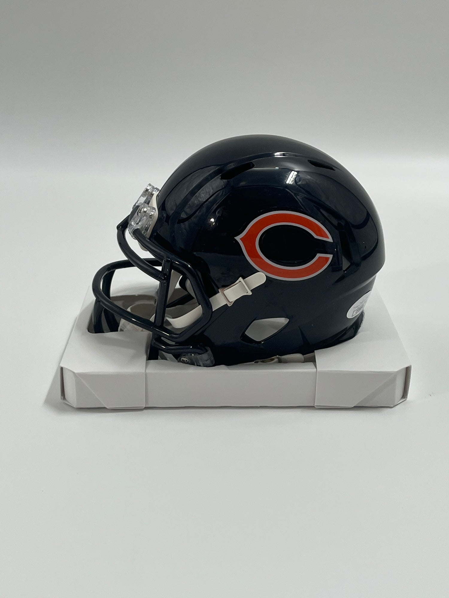 Devin Hester Signed Bears Speed Mini Helmet (JSA)