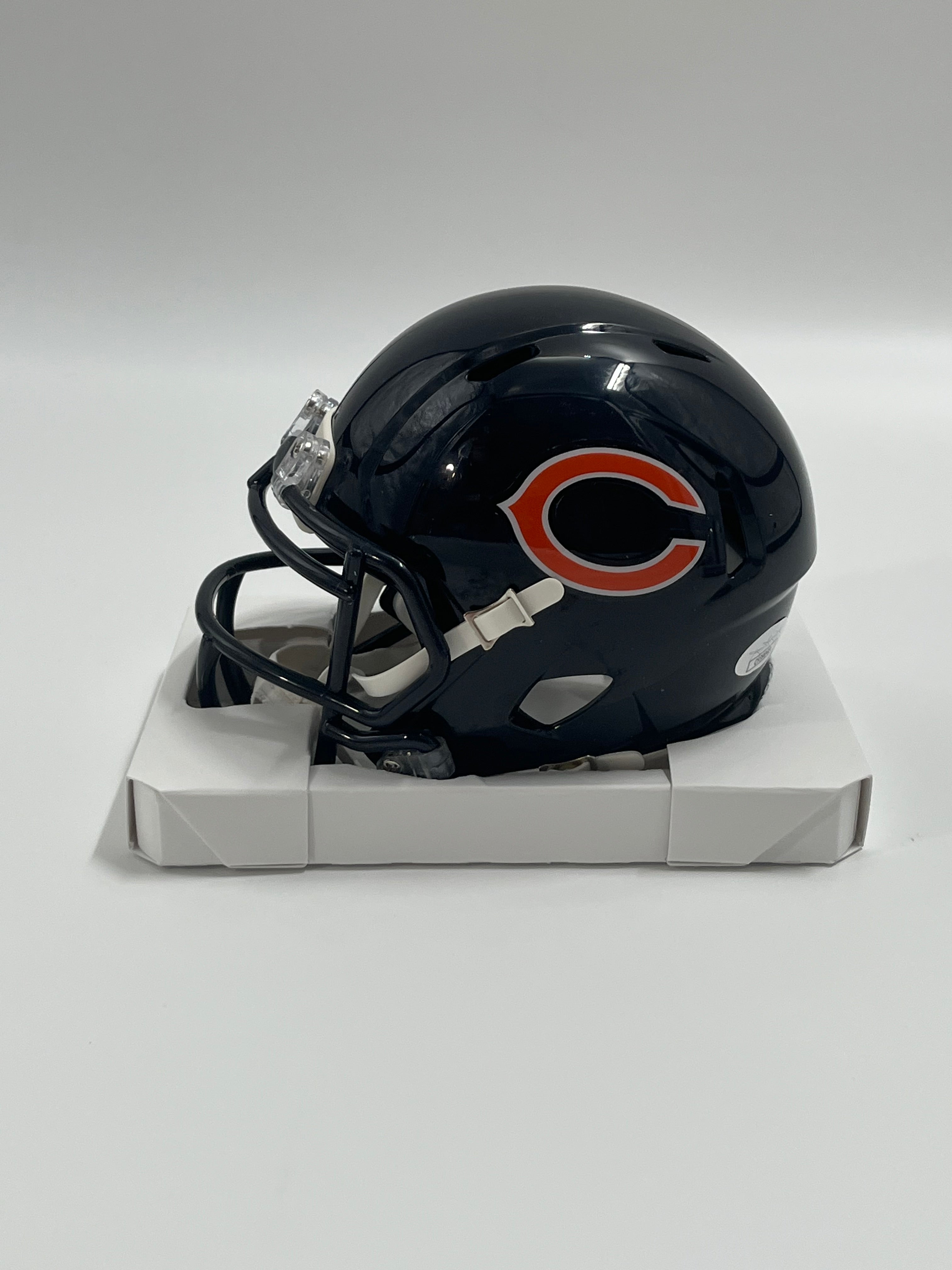 Devin Hester Signed Bears Speed Mini Helmet (JSA)
