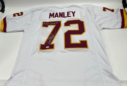 Dexter Manley Signed Jersey Inscribed &quot;2x SB Champ&quot; (JSA)
