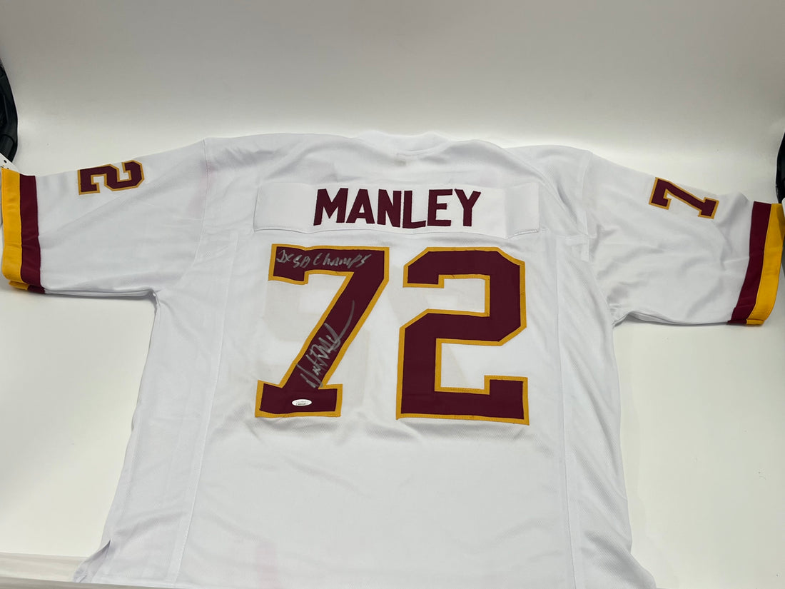 Dexter Manley Signed Jersey Inscribed &quot;2x SB Champ&quot; (JSA)