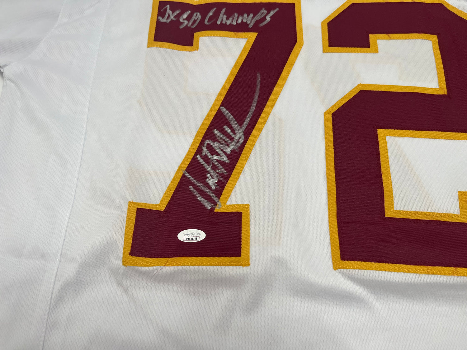 Dexter Manley Signed Jersey Inscribed &quot;2x SB Champ&quot; (JSA)