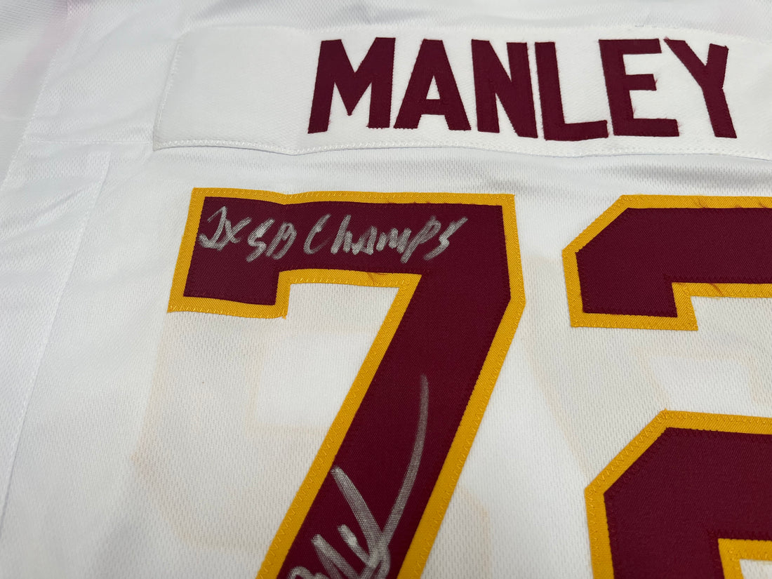 Dexter Manley Signed Jersey Inscribed &quot;2x SB Champ&quot; (JSA)