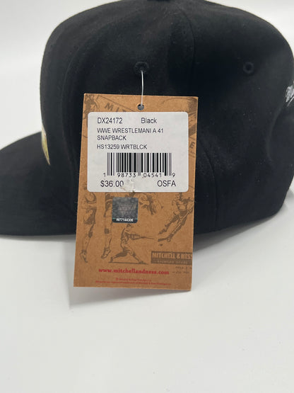 WWE Wrestlemania 41 snapback Hat