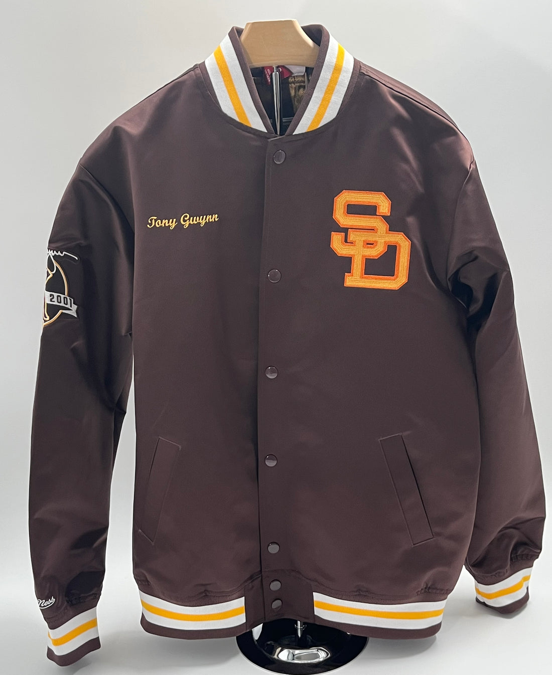Tony Gwynn, MLB Legends Collection Satin Jacket - San Diego Padres