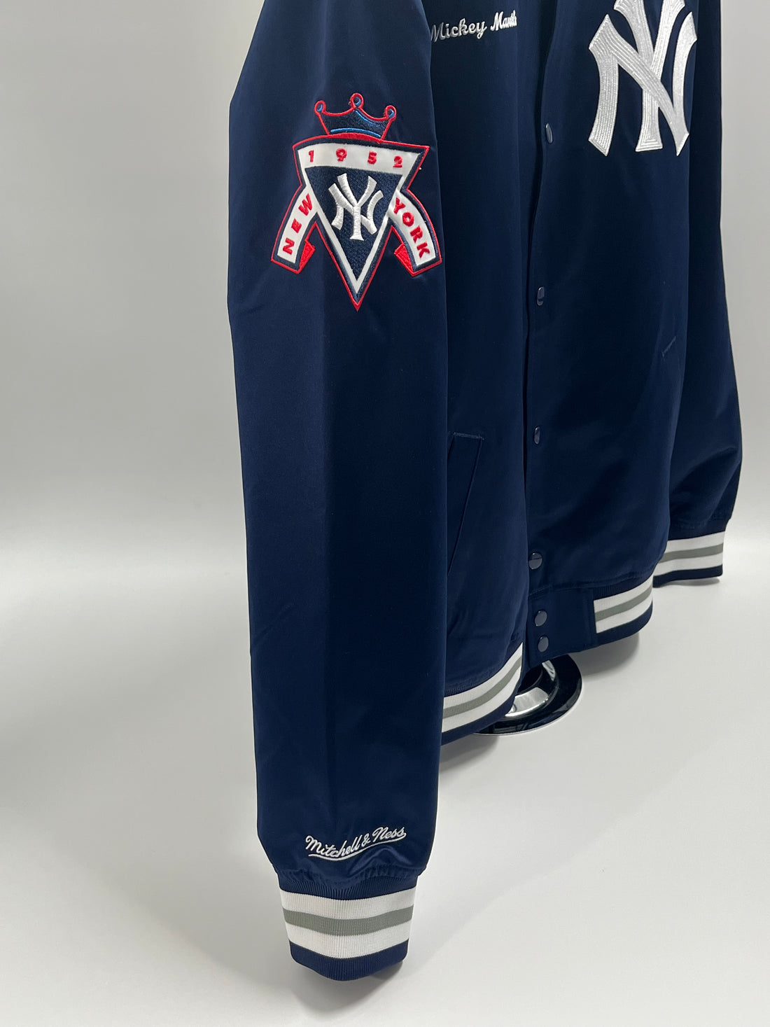 Mickey Mantle, MLB Legends Collection Satin Jacket - New York Yankees