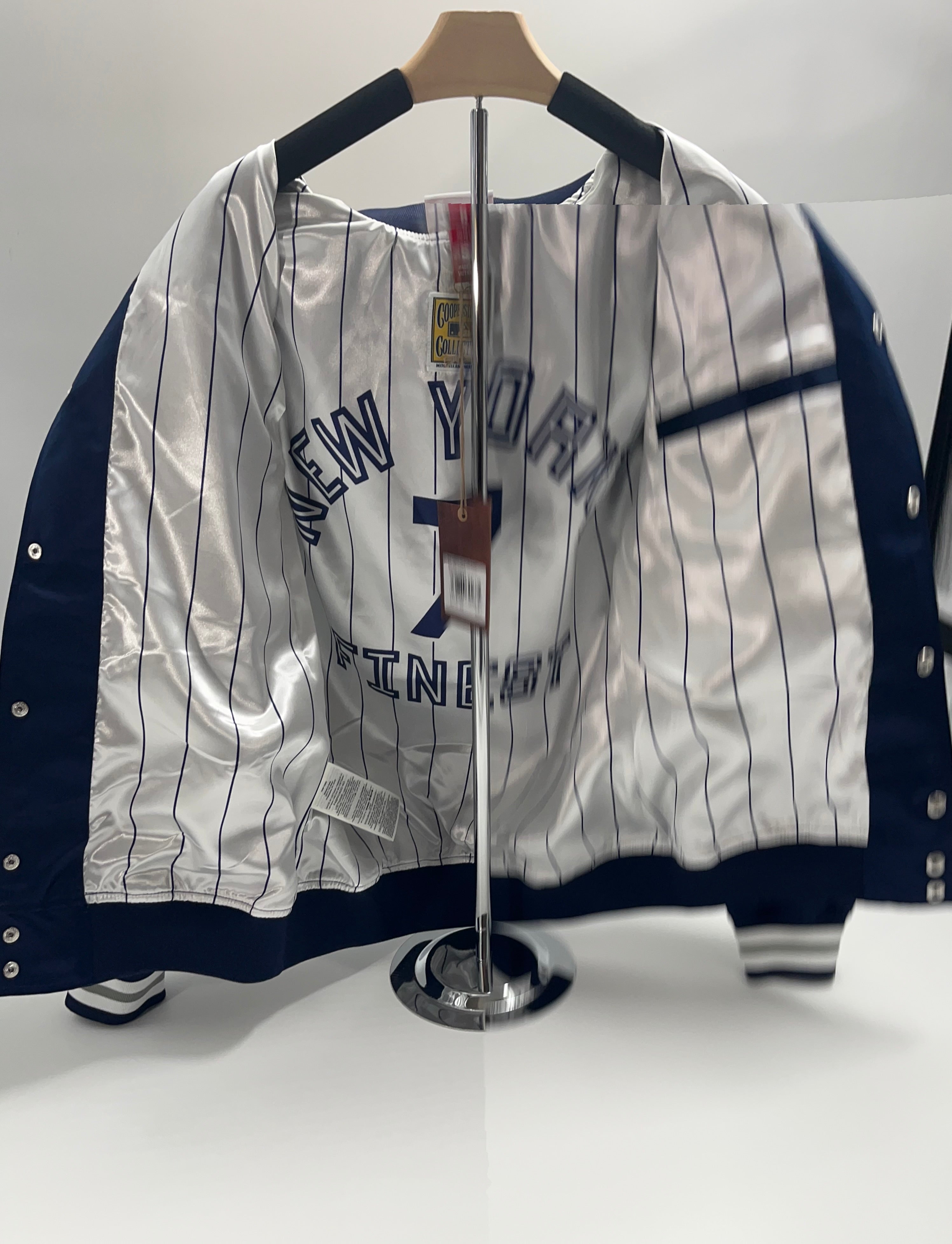 Mickey Mantle, MLB Legends Collection Satin Jacket - New York Yankees