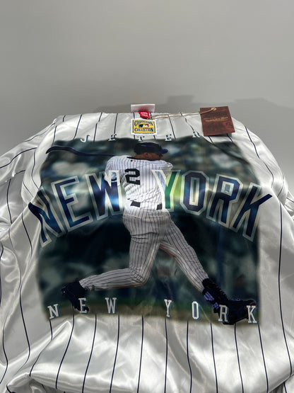 Derek Jeter, MLB Legends Collection Satin Jacket - New York Yankees