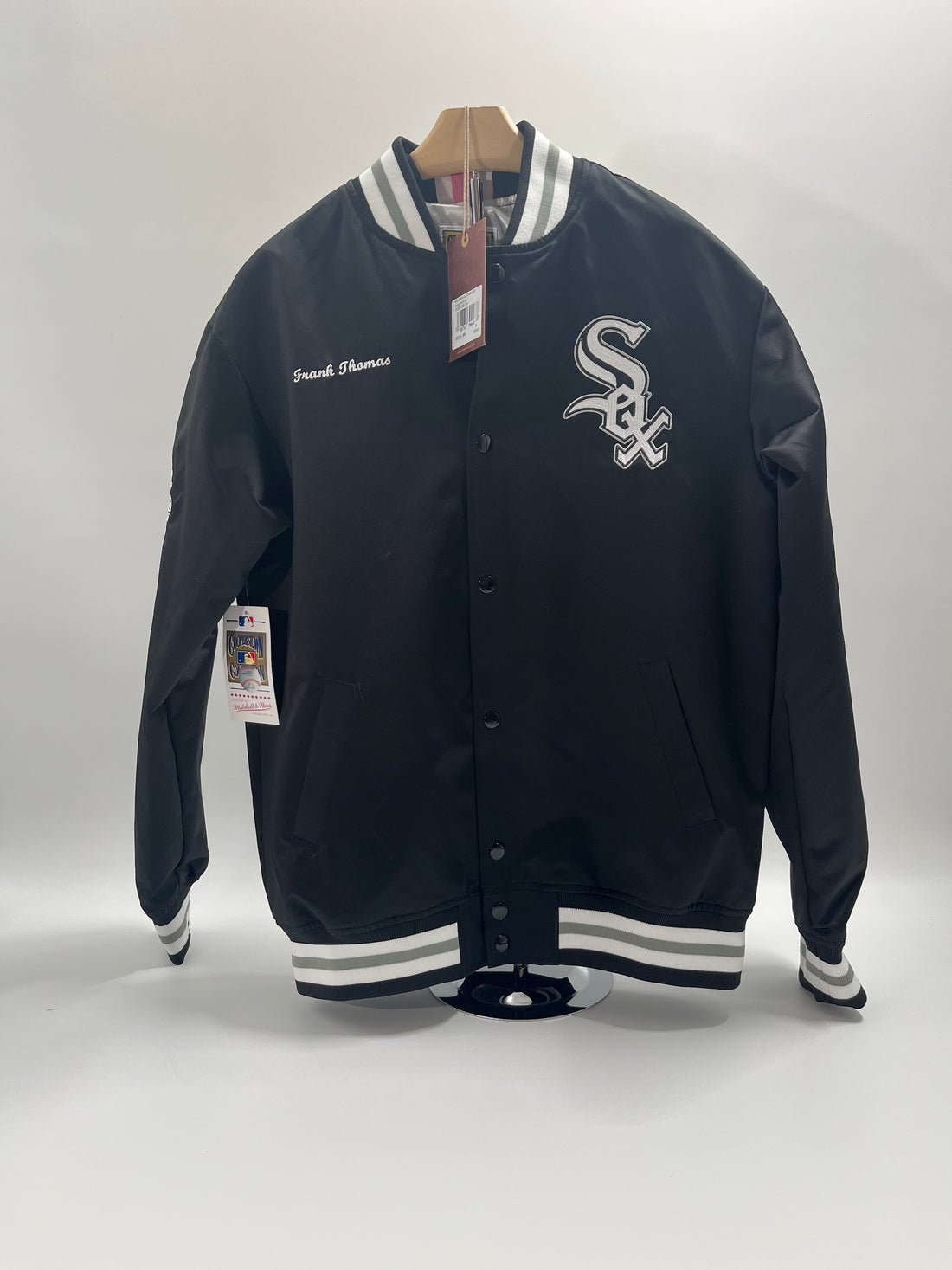 Frank Thomas, MLB Legends Collection Satin Jacket - Chicago White sox