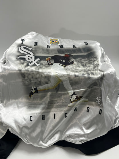 Frank Thomas, MLB Legends Collection Satin Jacket - Chicago White sox