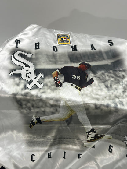 Frank Thomas, MLB Legends Collection Satin Jacket - Chicago White sox